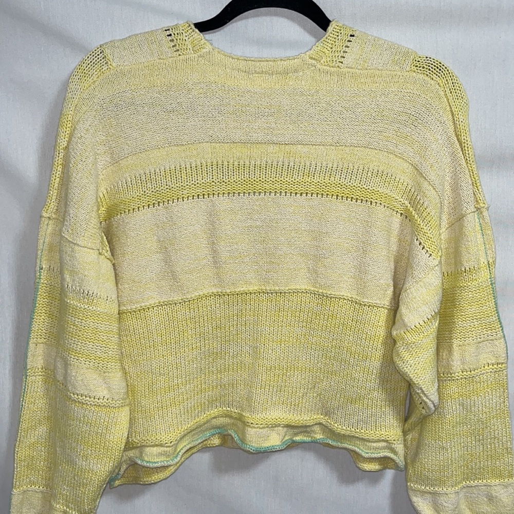 Free People Lemonade Stand Sweater Small - Picture 4 of 13